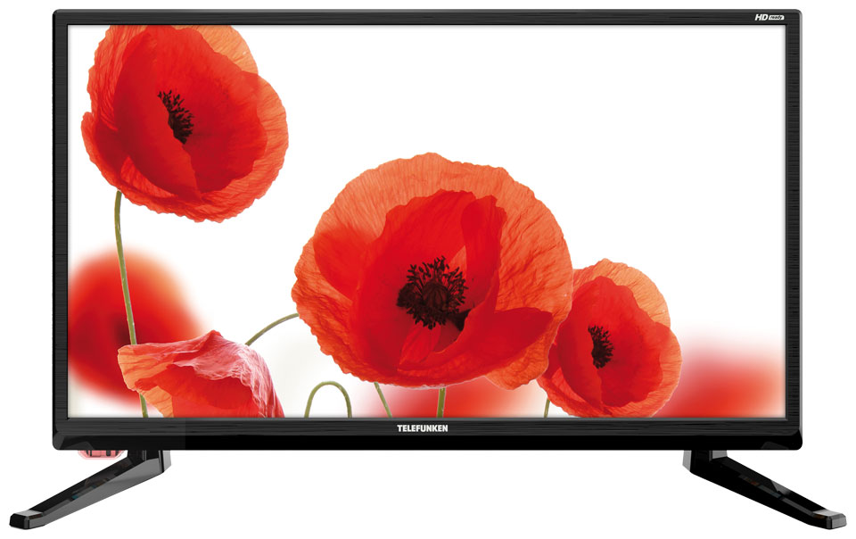 

Телевизор Telefunken TF-LED19S43T2 LED 19" Black, 16:9, 1366x768, 2400:1, 200 кд/м2, USB, HDMI, VGA, AV, DVB-T, T2, C