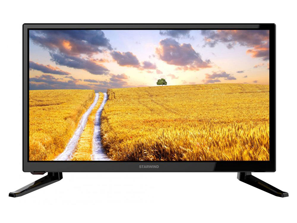 

Телевизор Starwind SW-LED20R301BT2 LED 20" Black, 16:9, 1366x768, 3000:1, 182 кд/м2, USB, VGA, HDMI, DVB-T, T2, C