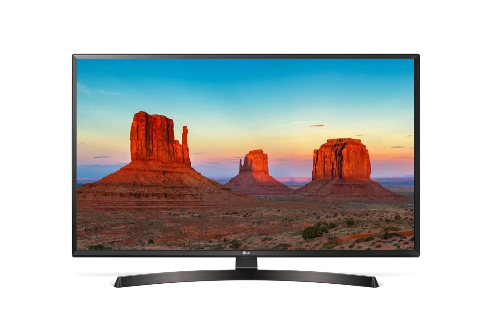 

Телевизор LG 43UK6450 LED 43" Black, Smart TV, 16:9, 3840x2160, USB, HDMI, Wi-Fi, RJ-45, DVB-T, T2, C, S, S2