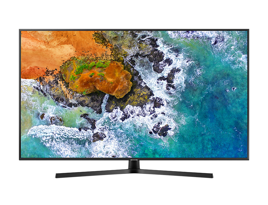 

Телевизор Samsung UE55NU7400UXRU LED 55" Black, 16:9, 3840x2160, Smart TV, USB, 3xHDMI, AV, Wi-Fi, RJ-45, DVB-T2, C, S2