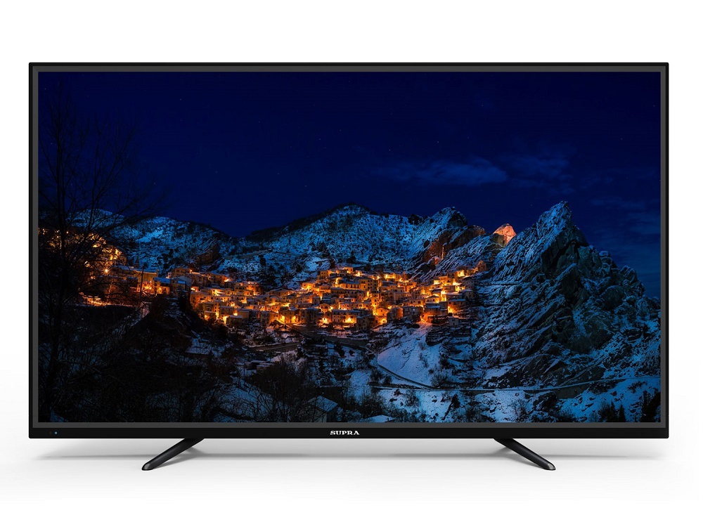 

Телевизор SUPRA STV-LC55ST1000U LED 55" Black, 16:9, 1920x1080, Smart TV, USB, 3xHDMI, AV, Wi-Fi, RJ-45, DVB-T2, C, S2