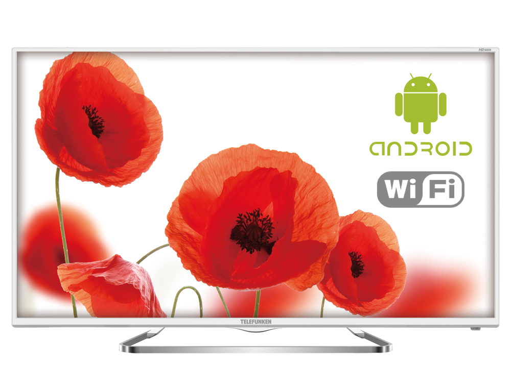 

Телевизор Telefunken TF-LED32S59T2S LED 32" White, 16:9, 1366x768, Smart TV, 2000:1, 230 кд/м2, WiFi, RJ-45, AV, CI, 2xHDMI, 2xUSB, DVB-T2, T, C