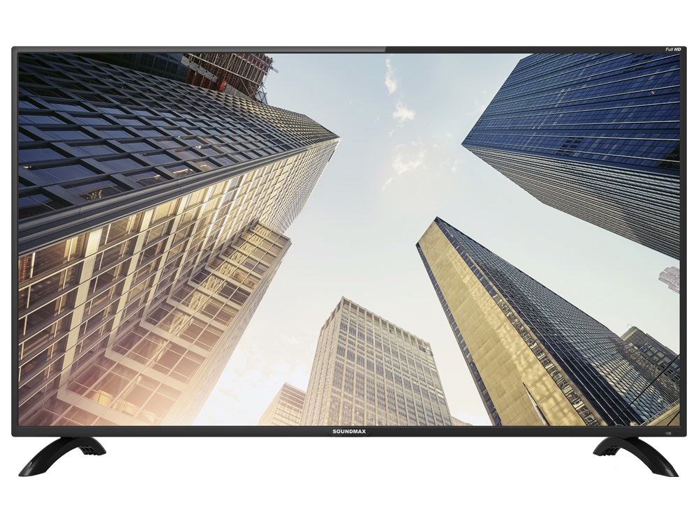 

Телевизор Soundmax SM-LED40M04 LED 40" Black, 16:9, 1920x1080, 5000:1, 280 кд/м2, USB, VGA, SCART, 3xHDMI, DVB-T, T2, C