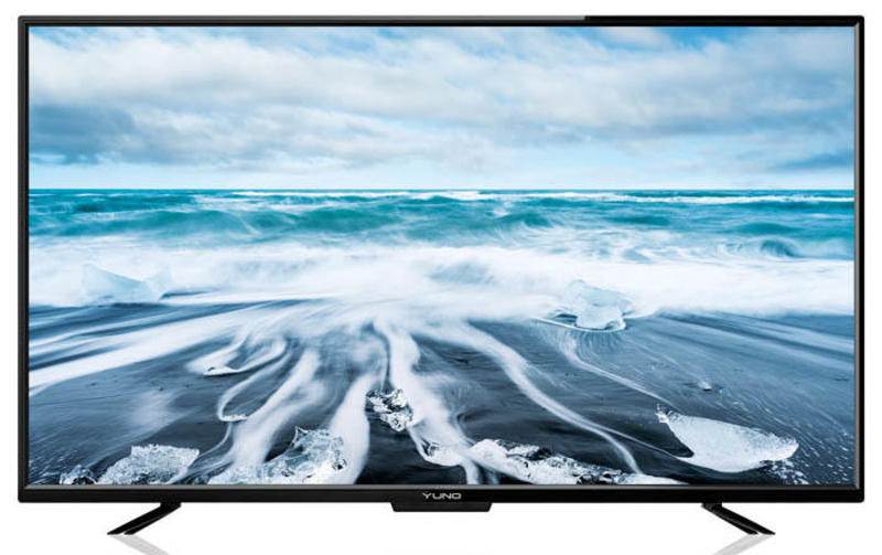 

Телевизор Yuno ULM-43FTC145 LED 43" Black, 16:9, 1920x1080, 1200:1, 250 кд/м2, USB, VGA, 3xHDMI, AV, DVB-T2, C