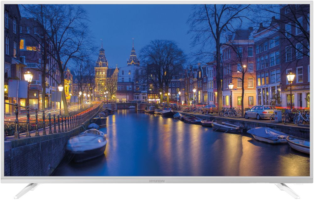 

Телевизор Hyundai H-LED40F401WS2 LED 40" White, 16:9, 1920x1080, 5000:1, 220 кд/м2, USB, HDMI, VGA, AV, DVB-T, T2, C, S2