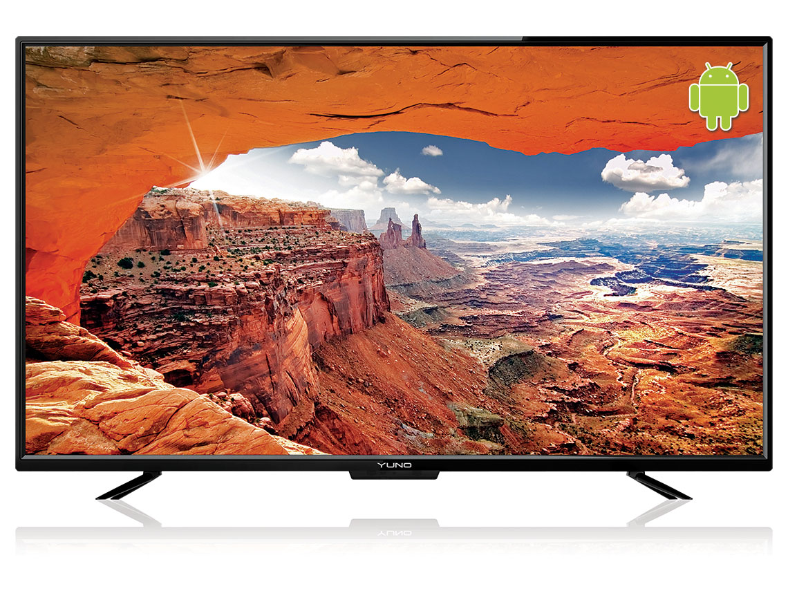 

Телевизор Yuno ULX-43FTC245 LED 43" Black, 16:9, 1920x1080, Smart TV, 1200:1, 250 кд/м2, USB, VGA, 3xHDMI, AV, WiFi, RJ-45, DVB-T2, C