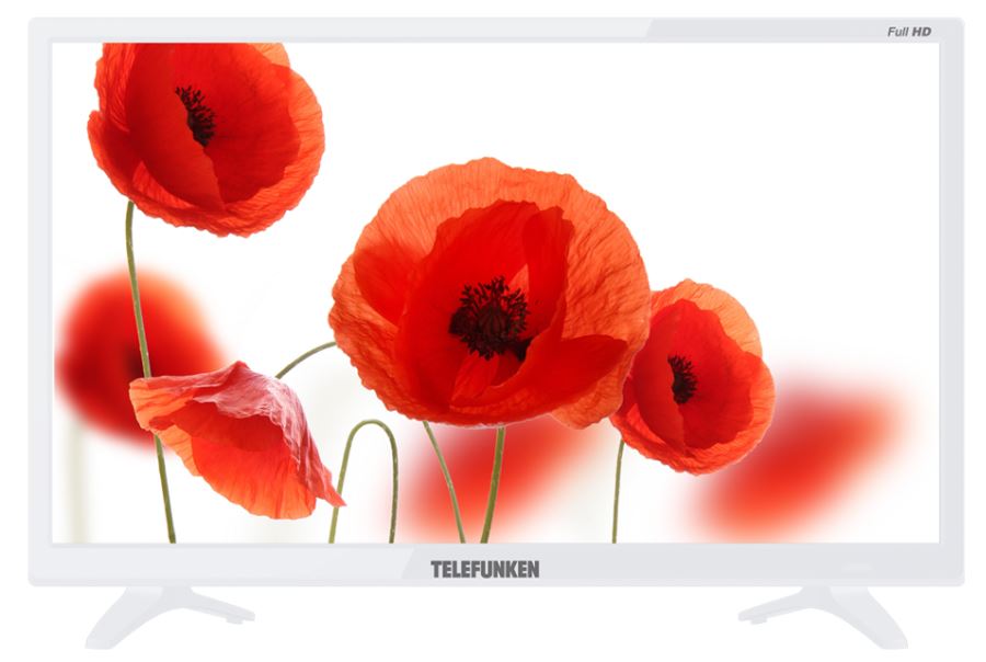 

Телевизор Telefunken TF-LED22S63T2 LED 21,5" White, 16:9, 1920 x 1080, 3 000:1, 230 кд/м2, USB, HDMI, VGA, DVB-T/T2, DVB-C