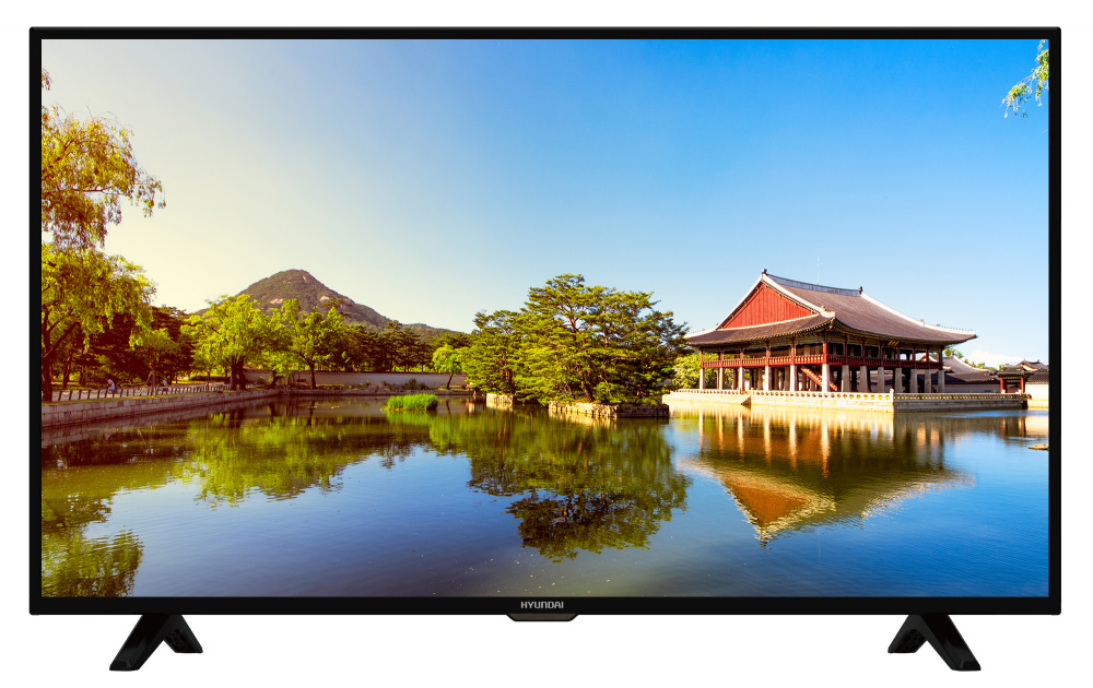 

Телевизор Hyundai H-LED40F453BS2 LED 40" Black, 16:9, 1920x1080, 3000:1, 220 кд/м2, USB, HDMI, VGA, AV, DVB-T, T2, C, S2