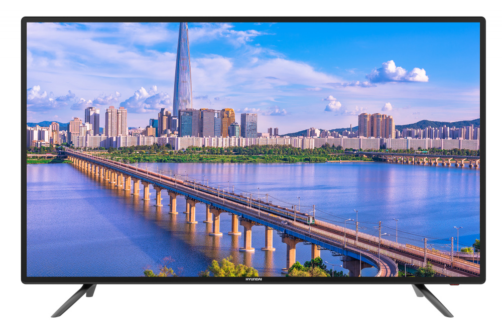 

Телевизор Hyundai H-LED50F406BS2 LED 50" Black, 16:9, 1920x1080, 4000:1, 280 кд/м2, USB, HDMI, VGA, AV, DVB-T, T2, C, S2