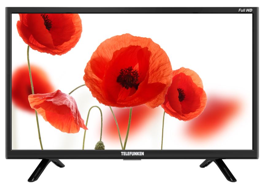 

Телевизор Telefunken TF-LED22S12T2 LED 21,5" Black, noSmart TV, 16:9, 1920x1080, 4000:1, 200 кд/м2, USB, HDMI, AV, noWi-Fi, DVB-T, T2, C