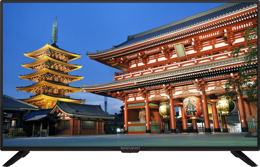 

Телевизор SHIVAKI STV-43LED23S LED 43" Black, Smart TV, 16:9, 1920x1080, 3000:1, 200 кд/м2, USB, HDMI, VGA, AV, Wi-Fi, RJ-45, DVB-T, T2, C, S2