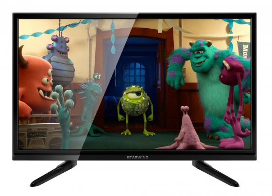 

Телевизор StarWind SW-LED24R401BT2S LED 24" Black, Smart TV, 16:9, 1366х768, 1000:1, 210 кд/м2, USB, HDMI, VGA, AV, Wi-Fi, RJ-45, DVB-T2, C