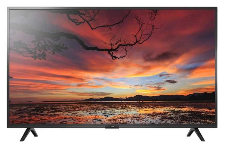 

Телевизор TCL L43S6400 LED 43" Black, Smart TV, 16:9, 1920x1080, 4000:1, 270 кд/м2, USB, HDMI, Wi-Fi, RJ-45, DVB-T2, C, S2