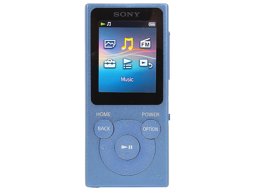 Плеер Sony NW-E394 голубой