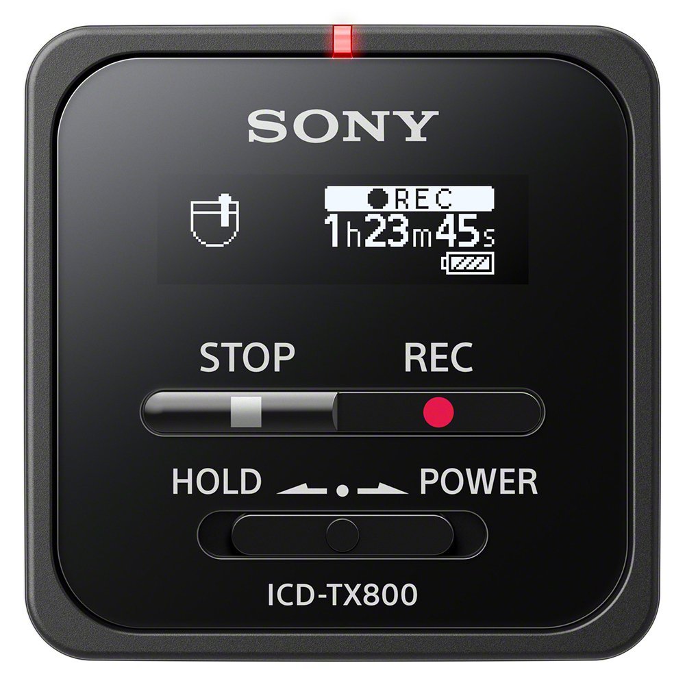 

Диктофон Sony ICD-TX800T память 16Гб, управление через Bluetooth, черный