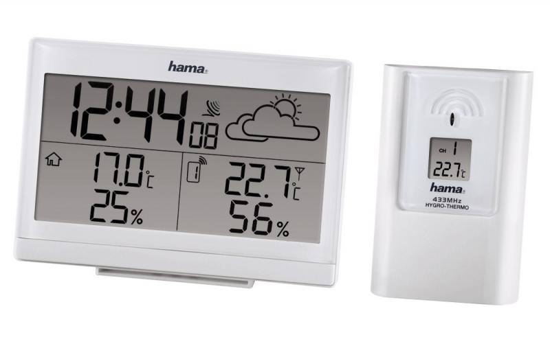 

Метеостанция Hama H-113986 EWS-890 белый