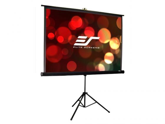 

Экран напольный Elite Screens T85UWS1 85" 1:1 152x152cm тринога MW черный