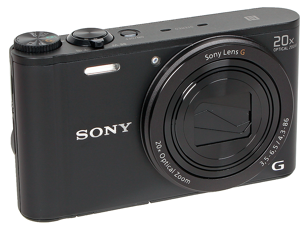 Фотоаппарат SONY DSC-WX350 Black