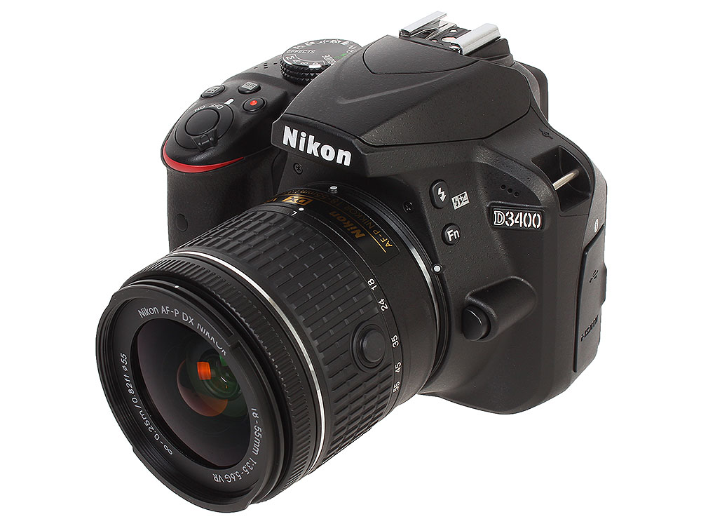 

Фотоаппарат Nikon D3400 Black KIT (18-55mm P VR 24,7Mp, 3" LCD)