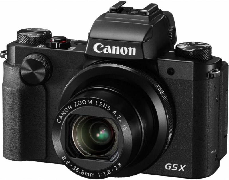 

Фотоаппарат Canon PowerShot G5 X 20Mp 4.2xZoom черный 0510C002