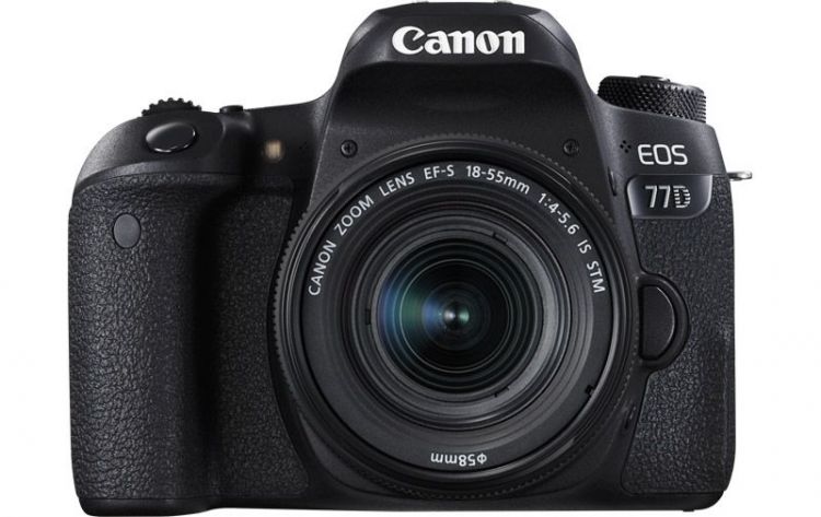 

Зеркальная фотокамера Canon EOS 77D KIT 24.2Mpix EF-S 18-55mm f/3.5-5.6 черный 1892C017