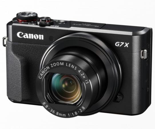 

Фотоаппарат Canon PowerShot G7 X MARK II Black 20.2 Mp, 1" / max 5472x3648 / 4.2x zoom / Wi-Fi / экран 3" / 319 г