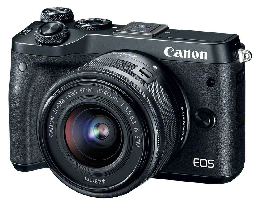 

Фотоаппарат Canon EOS M6 KIT 15-45 IS STM Black 24.2 Mp, APS-C / max 6000x4000 / Wi-Fi / повортный экран 3" / объектив в комплекте / 390 г