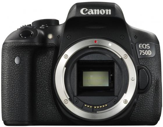 

Зеркальная фотокамера Canon EOS 750D EF-S 18-55mm 24.2Mp черный 0592C077