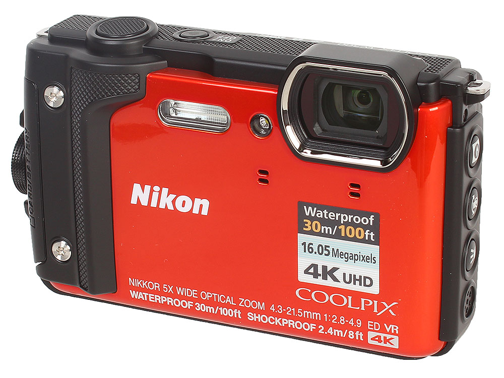 Фотоаппарат Nikon Coolpix W300 Orange 16.0Mp, 5x zoom, 3.0 Фотоаппарат Nikon Coolpix W300 Orange 16.0Mp, 5x zoom, 3.0