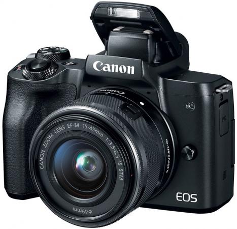 

Фотоаппарат Canon EOS M50 черный 24.1Mpix 3" 4K WiFi 18-150 IS STM LP-E12