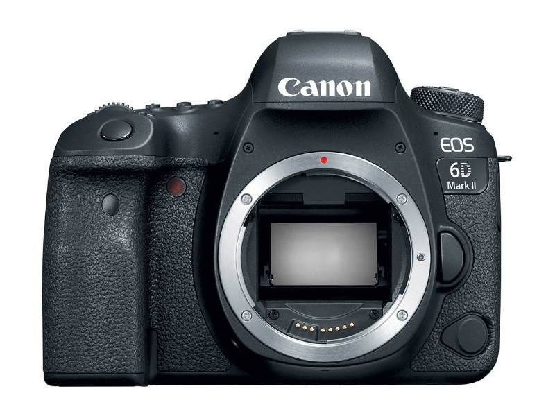 

Зеркальный фотоаппарат Canon EOS 6D Mark II Body (1897C003) Black 26.2 Mp, 35.9 x 24.0 мм / max 6240 x 4160 / экран 3.0" / 0,765 г