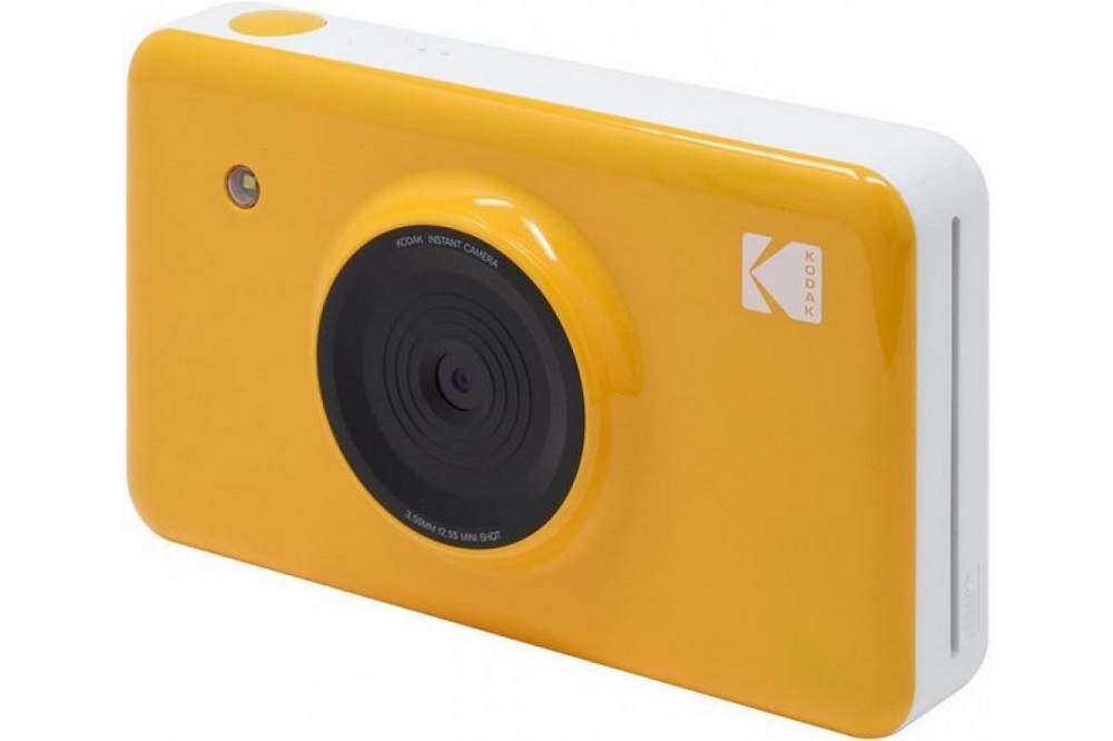 Моментальная фотокамера Kodak Mini Shot, желтая