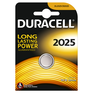 

Батарейки DURACELL (CR2025) CR2025 1 шт