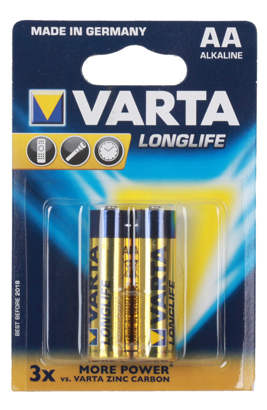 

Батарейки VARTA Long Life AA блистер 2 04106101412