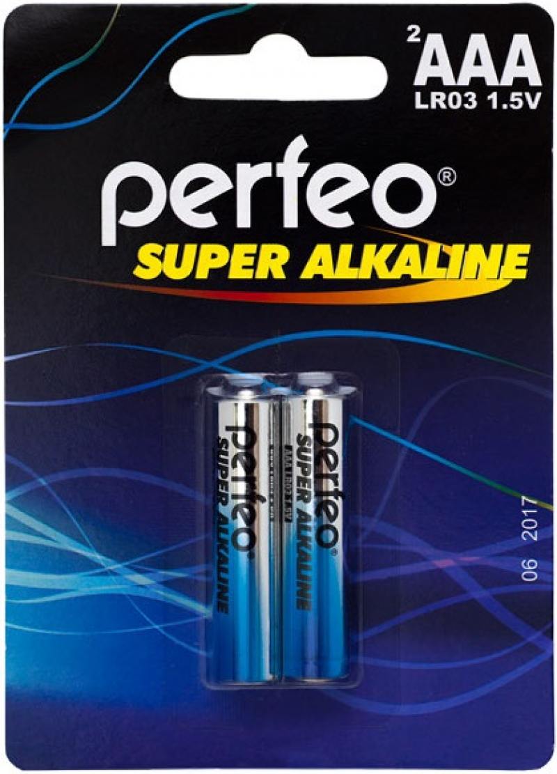 

Батарейки Perfeo LR03/2BL Super Alkaline AAA 2 шт