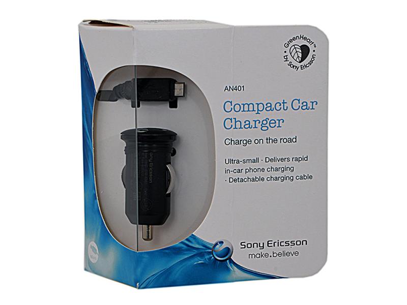 

Автомобильное зарядное устройство Sony AN-401 microUSB черный