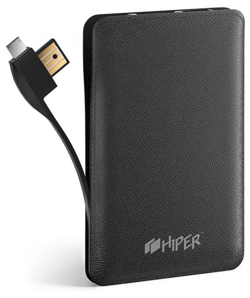 

Портативное зарядное устройство HIPER Power Bank SPS6500 6500мАч черный