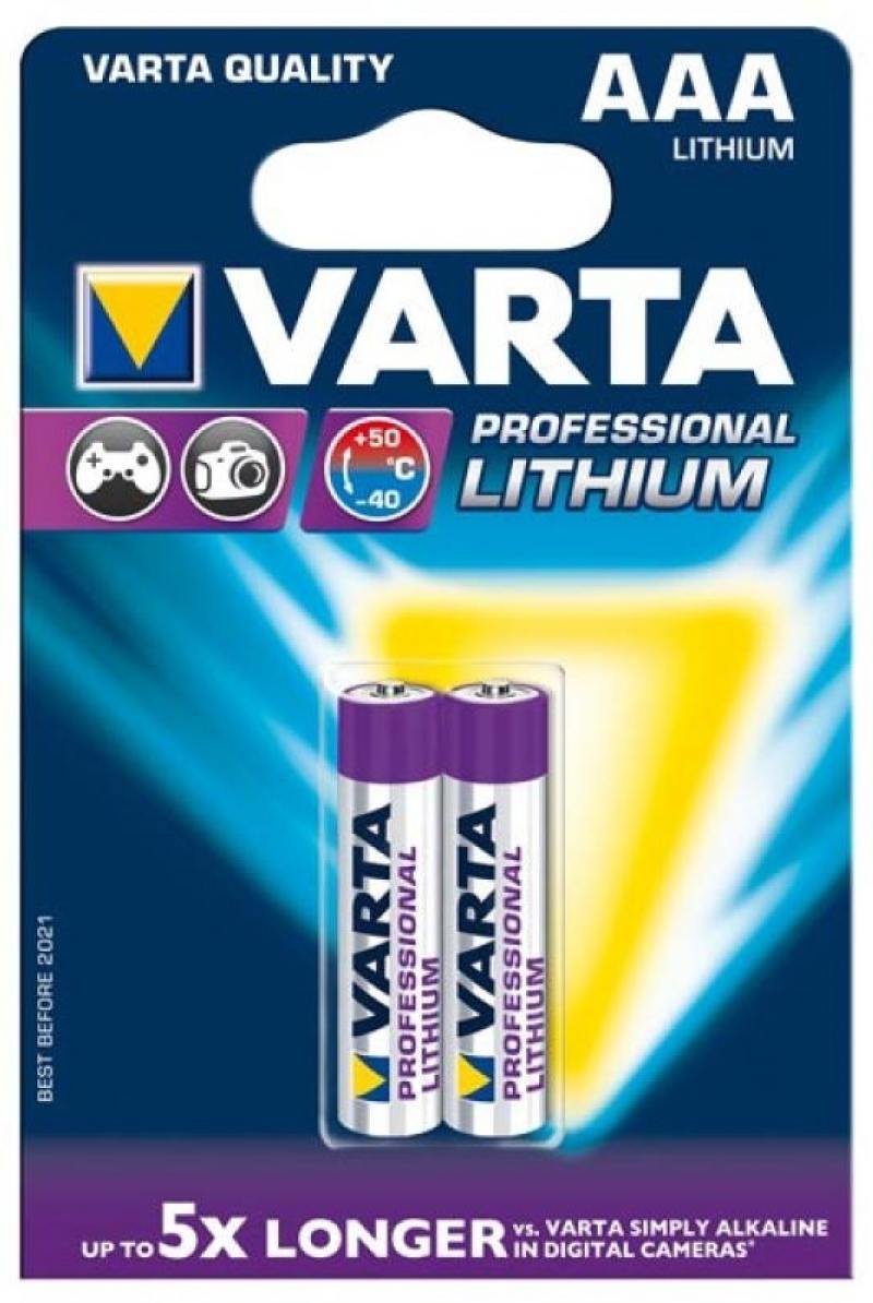 

Батарейки Varta Professional AAA 2 шт