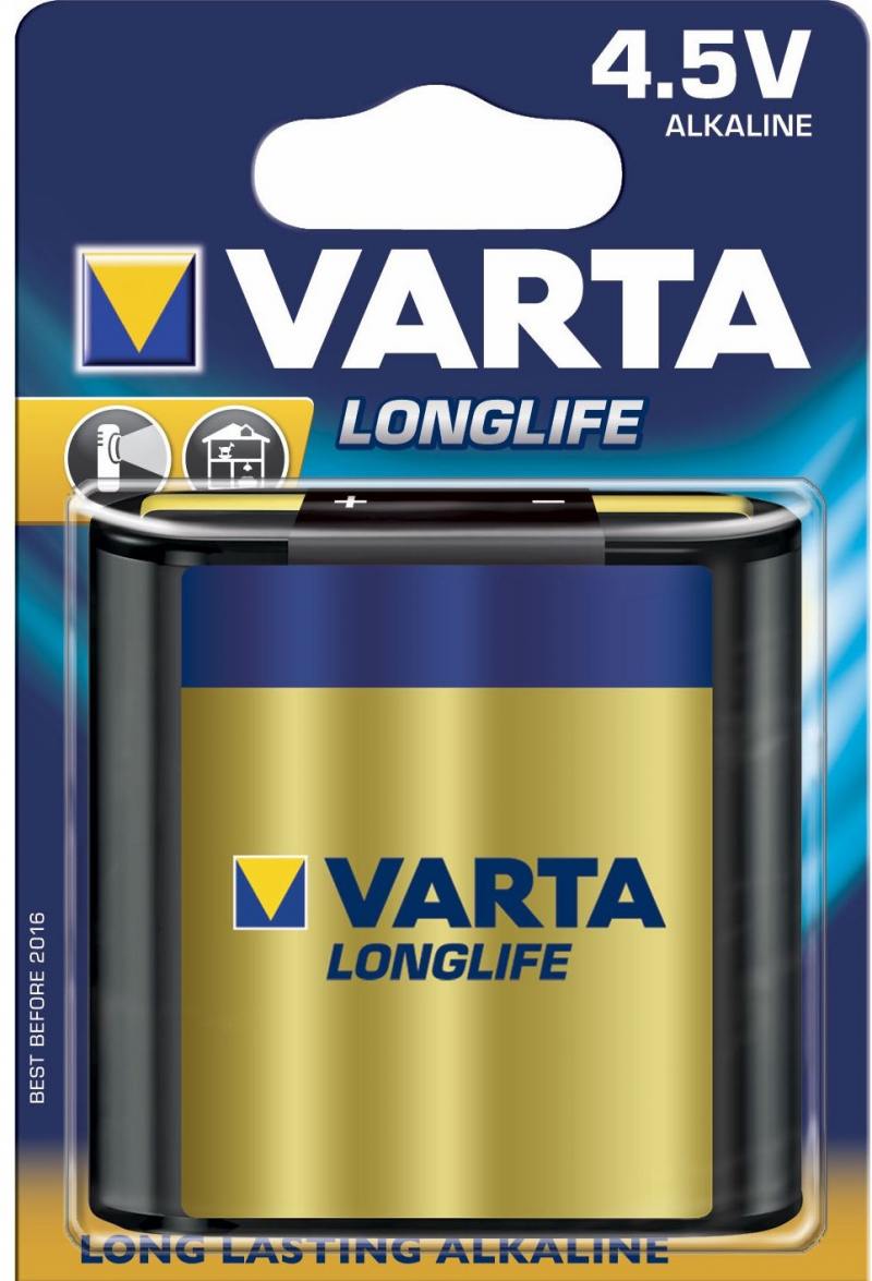 

Батарейка Varta Longlife 4.5V 3LR12 1 шт