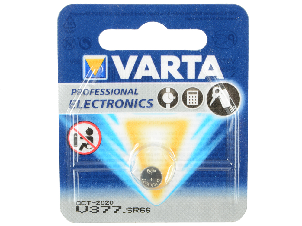 

Батарейка Varta SR626SW SR66 V 377 1 шт