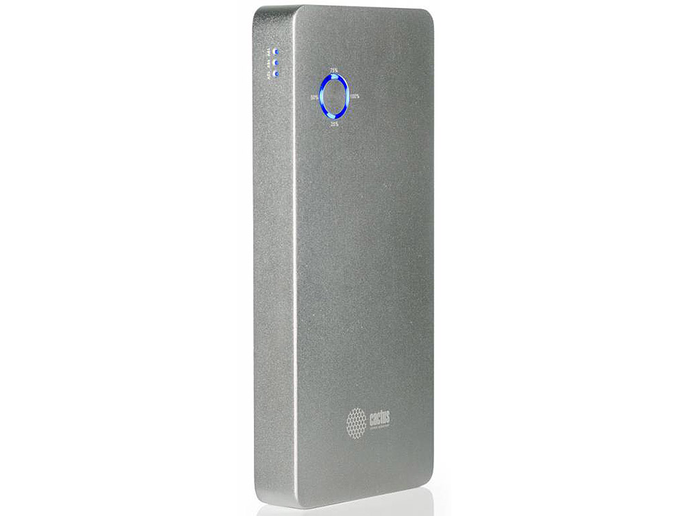 

Портативное зарядное устройство Cactus CS-PBPT18-18000AL 18000мАч серебристый