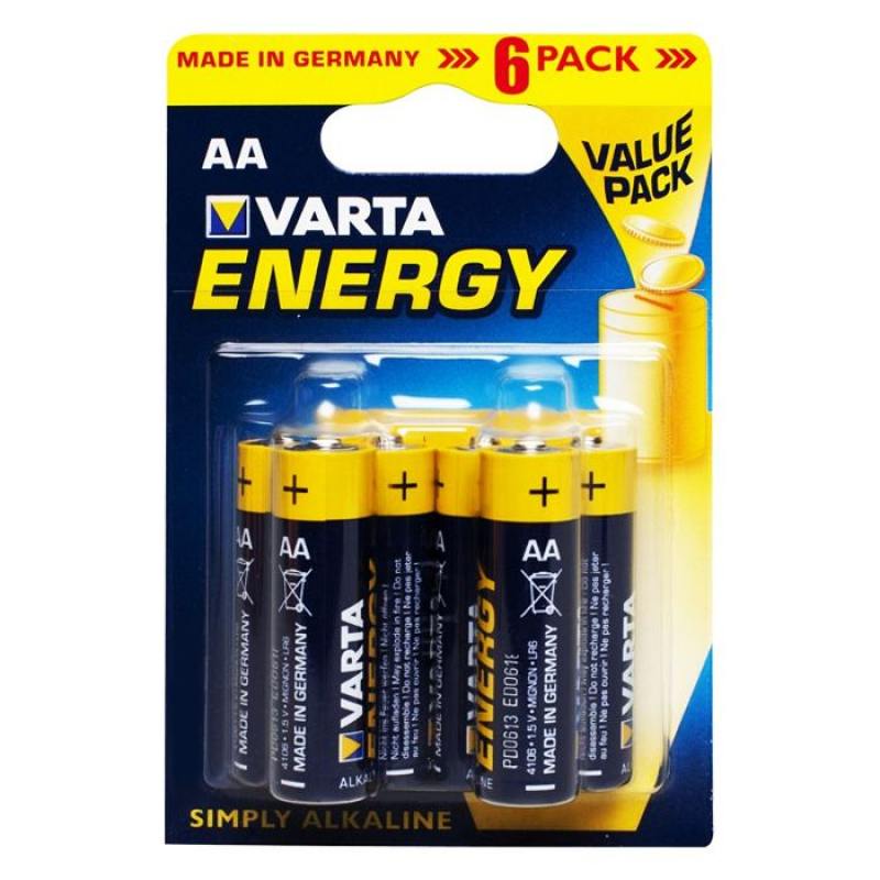 

Батарейки Varta Energy AA 6 шт