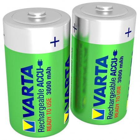 

Батарейки 3000 mAh Varta R2U D 2 шт