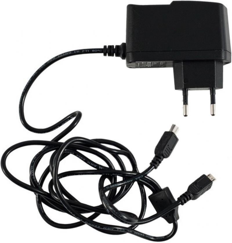 

Сетевое зарядное устройство KS-is Mich KS-003 2А microUSB miniUSB черный