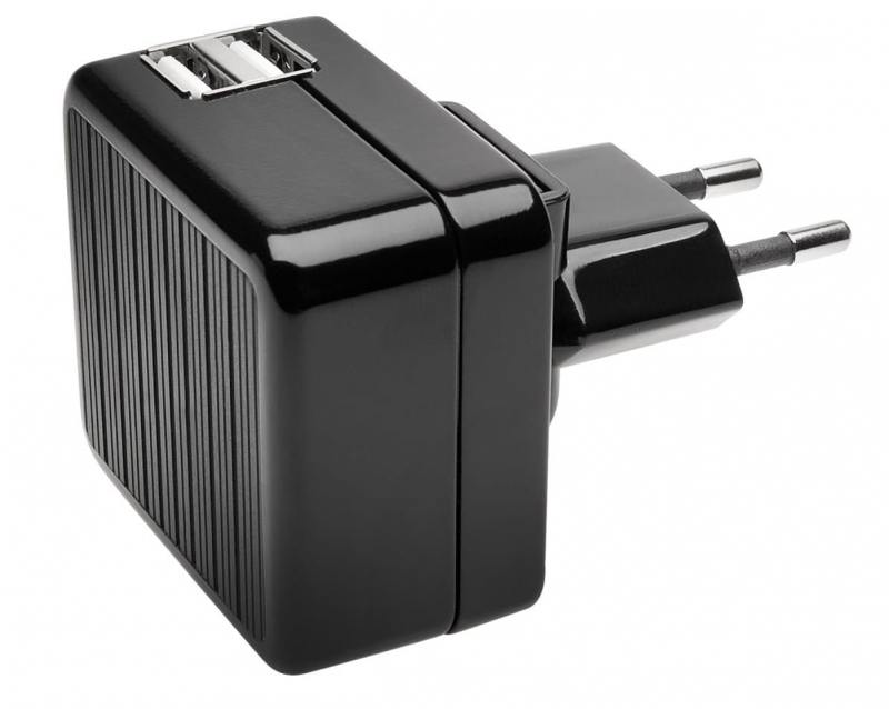 

Сетевое зарядное устройство Kensington K39690EU 2.1A 2х USB черный