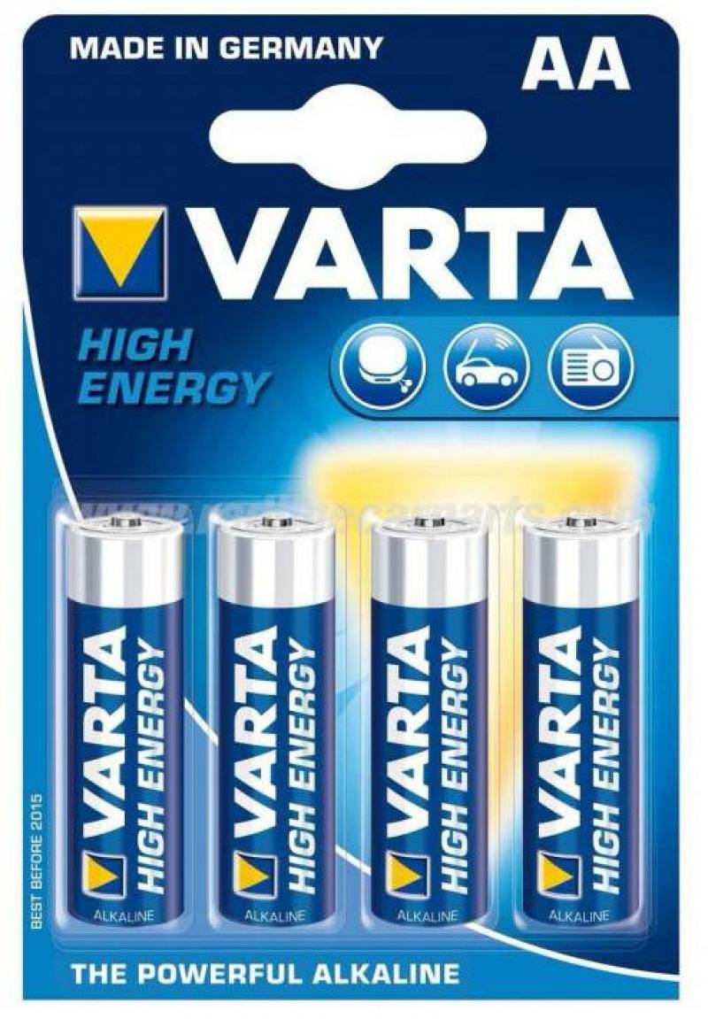 

Батарейки Varta High Energy AA 4 шт