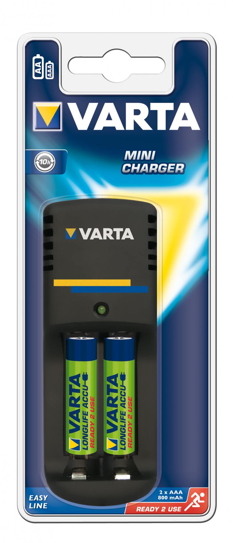 

Зарядное устройство Varta Mini Charger AA/AAA 1 шт