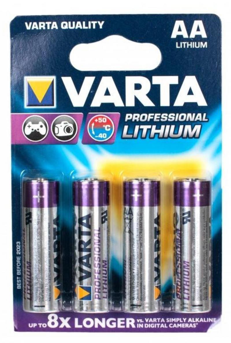 

Батарейки Varta Professional AA 4 шт