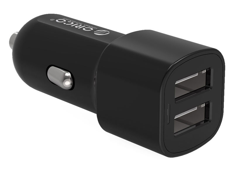 

Автомобильное зарядное устройство Orico UCL-2U-BK 1/2.4 А 2 х USB черный