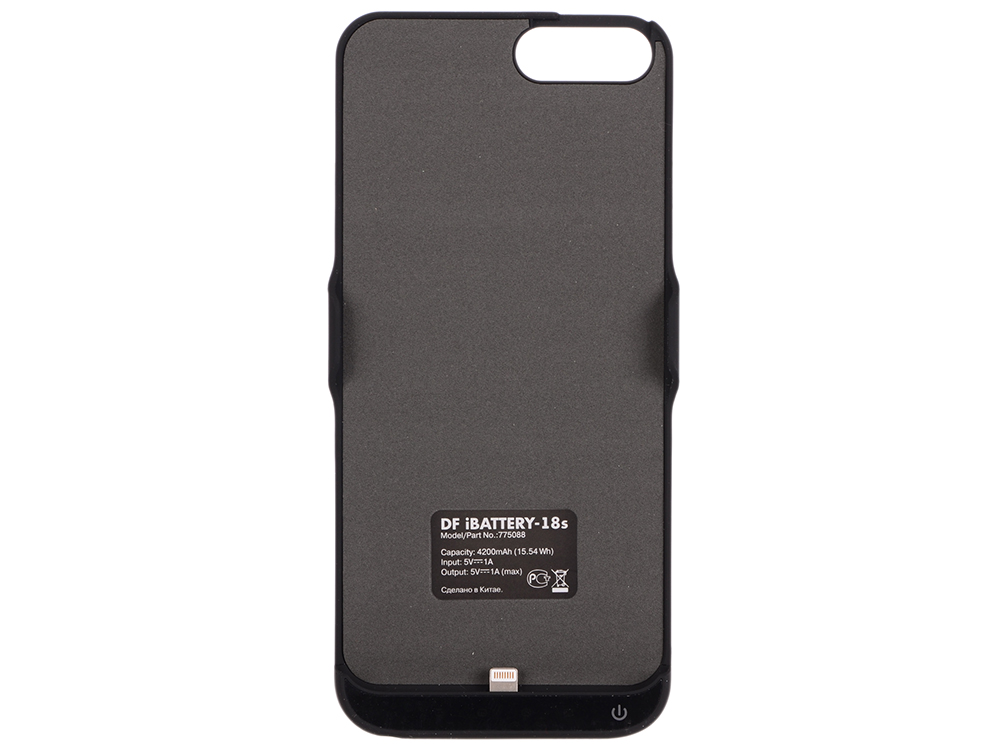 

Аккумулятор-чехол для iPhone 6 Plus/6s Plus/7 Plus DF iBattery-18s (black)